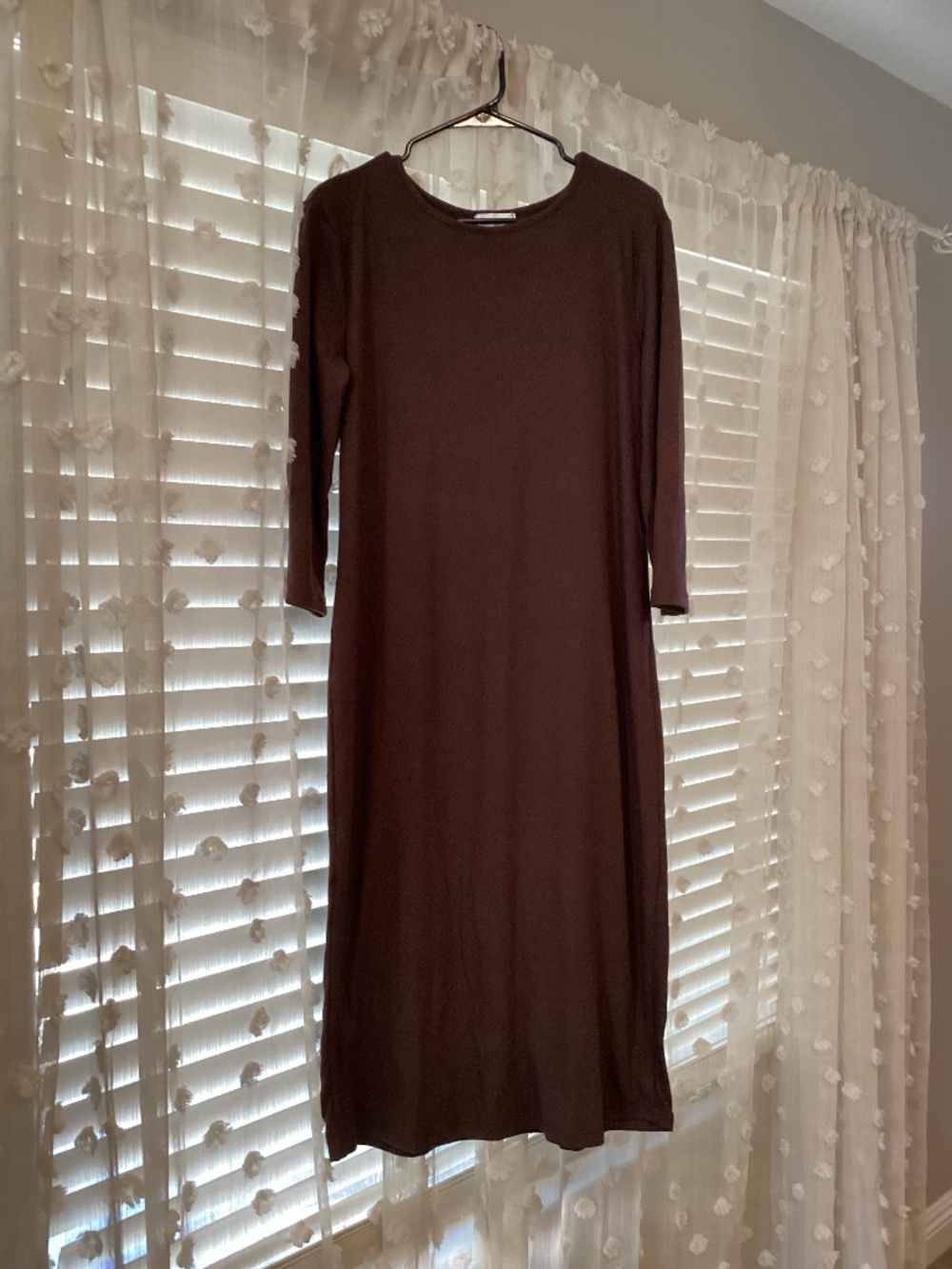 NUGGLES Women’s Large Flannel Layering Dress